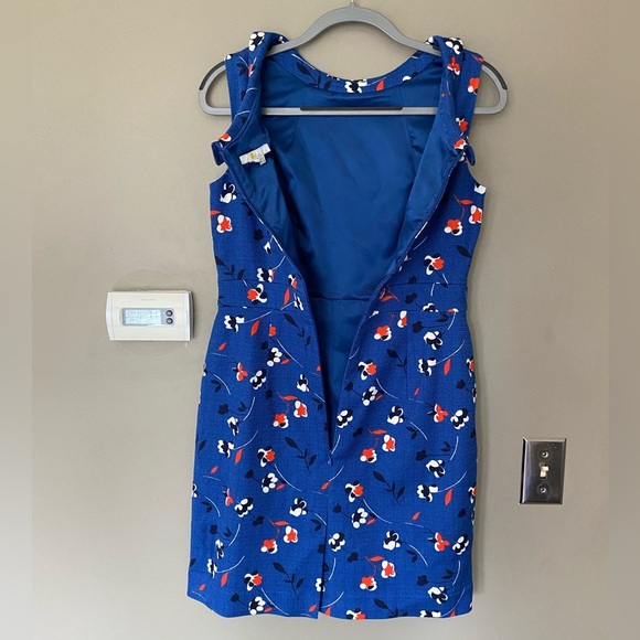 BODEN Martha Dress in Riviera Blue Wildflower Size 8P - Picture 7 of 10